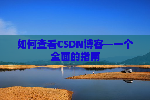 如何查看CSDN博客—一个全面的指南